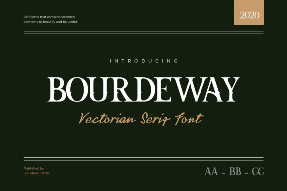 Bourdeway Font: A Slab Serif for Small Business Branding