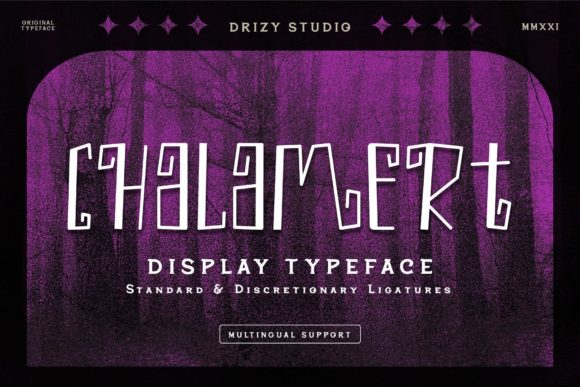 Chalamert: A Bold Slab Serif for Modern Branding