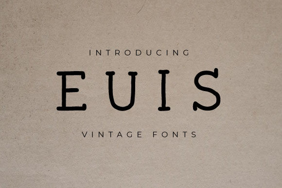 Euis Font: A Simple Slab Serif That Elevates My Brand