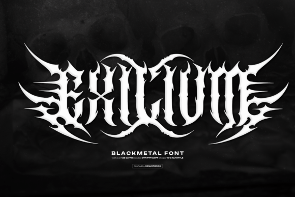 Exilium Font Review: A Bold Typeface for Impactful Campaigns