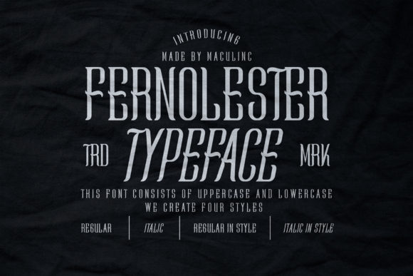Fernolester Font Review: A Stylish Slab Serif for Creative Branding