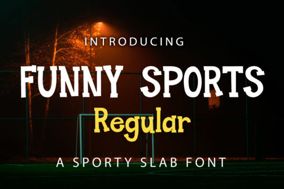 Funny Sports Font: A Playful Slab Serif for Memorable Branding