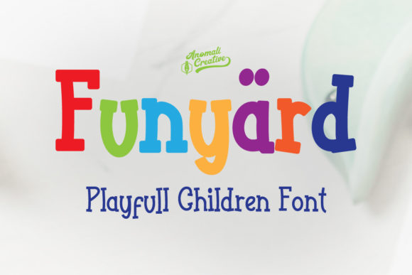 Funyard Font: A Playful Slab Serif for Creative Makers