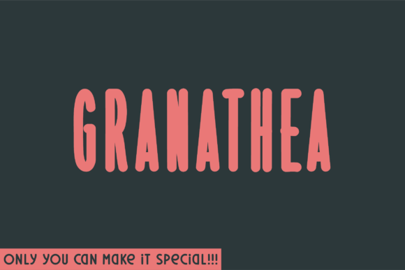 Granathea: A Bold Typeface for Timeless Branding