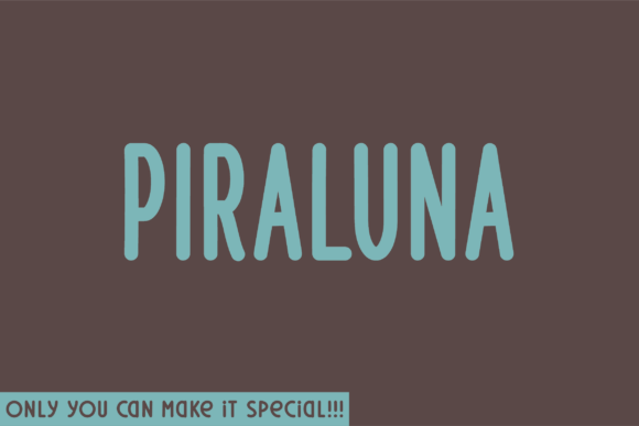 Handwritten Elegance in Branding: Exploring the Piraluna Typeface