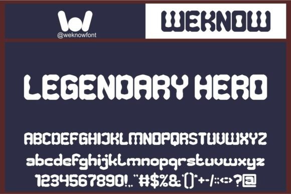 Legendary Hero Font: A Gothic Masterpiece for Digital Design