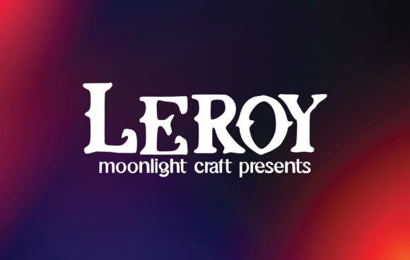 Leroy Font: A Beautiful Blackletter Typeface for Crafters