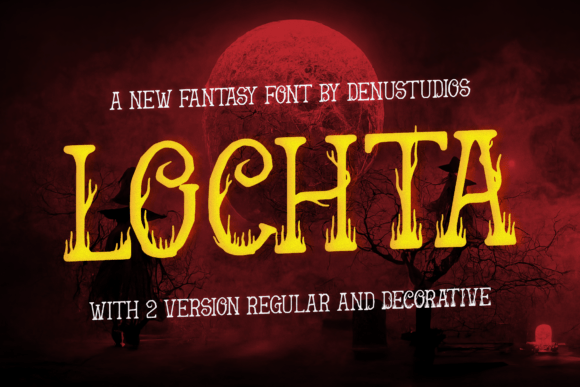 Lochta: A Bold Typeface for Nostalgic Branding
