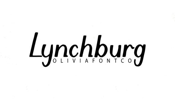 Lynchburg Font: A Romantic Handwritten Typeface for Creative Makers