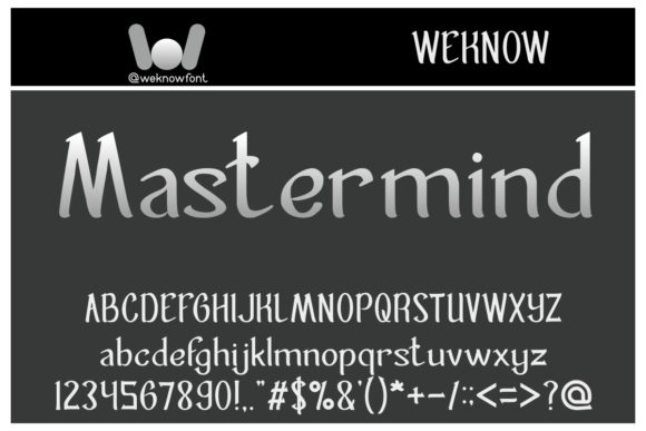 Mastermind Font: A Modern Slab Serif for Web Design