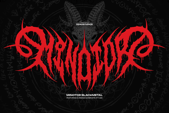 Minotor: A Premium Blackletter Typeface for Editorial Design