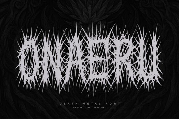 Onaeru Font: A Fierce Typeface for Bold Craft Designs