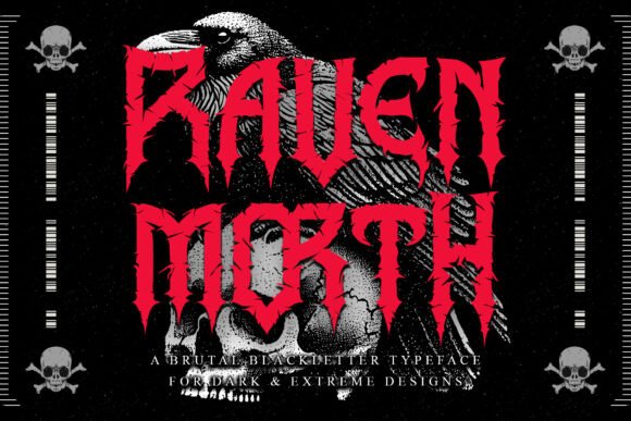 Ravenmorth: A Blackletter Typeface for Bold Branding