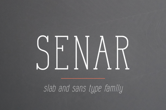 Senar Font: A Slab Serif for Stronger Brand Impact