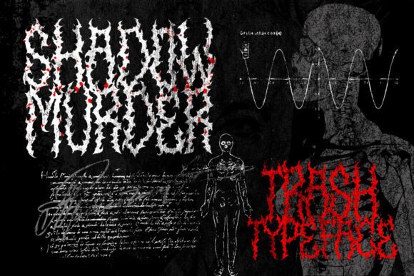 Shadow Murder: A Bold Blackletter for Dark Elegance