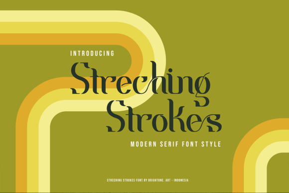 Streching Strokes: A Bold Typeface for Digital Branding