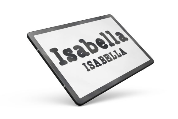 The Isabella Typeface: A Digital Design Delight for Web Projects
