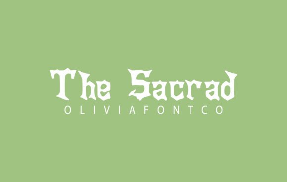 The Sacrad Font: A Bold Choice for Eye-Catching Brand Campaigns