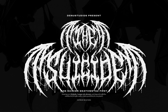 The Suicide Font: A Bold Choice for Editorial Design