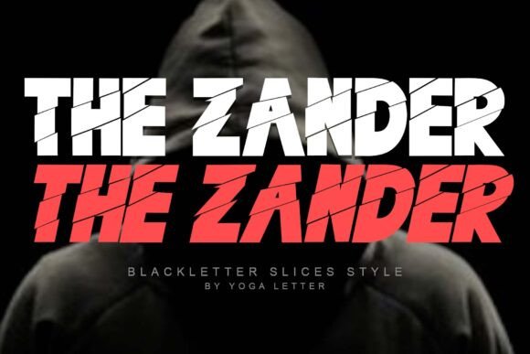 The Zander: A Bold Blackletter for Purposeful Projects