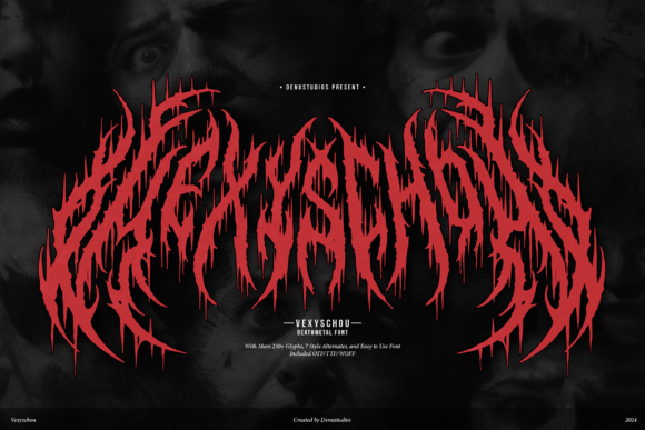 Vexyschou Font: A Bold Display Typeface for Digital Branding